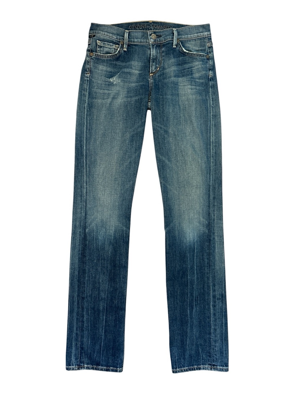 Citizens of Humanity Ava Low Rise Straight Leg Jeans Women’s 28 Medium Wash